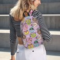 thumbnail image 5 of Fotbe Cute Donuts Mochila de Lona con Estampado, Mochila Duradera, Mochila Versátil de Alta Calidad, Mochila Compacta Vintage-Small, 5 of 5