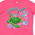 thumbnail image 4 of Inktastic Hilton Head Cute Sea Turtle with Waves and Bubbles Boys or Girls Toddler T-Shirt, 4 of 5