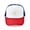 Red/Blue/White, variant on CafePress - Sunflowers813 - Adjustable Unisex Printed Trucker Hat with Mesh Back