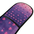 thumbnail image 4 of Yayeee Double Oven Mitt Kitchen Heat Resistant Baking 35" x7" Quilted Glove, Gradient Love, 4 of 6