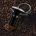 thumbnail image 1 of Madera de nogal a presión para café expreso, para portafiltros, restaurantes, cafeterías 58mm BLESIY manipulación de café expreso, 1 of 8