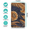 thumbnail image 3 of Dog Food Mat Featuring Mandala Exotic Artistic Elegant Classic Chic Aesthetic Vibrant Indian Tribal Design, Durable Waterproof Non-Slip, 3 of 5