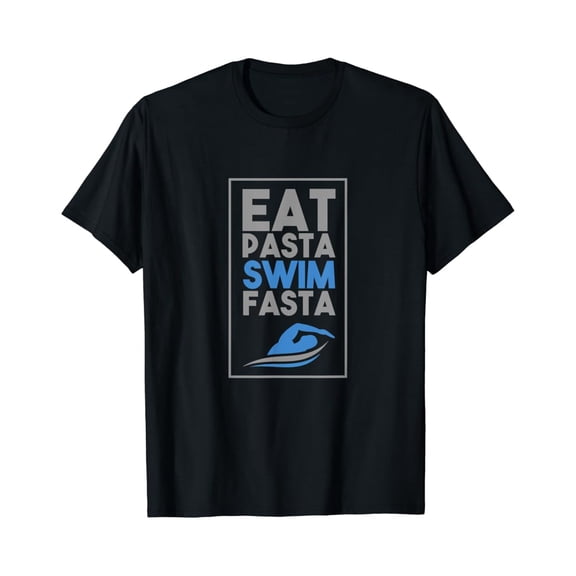 Sam Soft Eat Pasta Swim Fasta Swimmer Swimming Gift T-Shirt Unisex Cotton Tee Full Size S-5XL