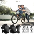 thumbnail image 2 of Set de protección WayEee para niños, casco de bicicleta y monopatín, negro, 2 of 8