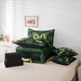 thumbnail image 6 of Catabedysis Alphabet A 7-Piece Twin Bedding,Golf Sport Games Bedding Comforter Set,Black Reversible For Boys, 6 of 7