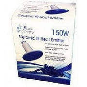 Ceramic Infrared Heat Emitter Lamp - 150 Watt