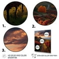 thumbnail image 3 of Designart "Scenic curious Vineyard I" Landscape & Nature Floater Framed Canvas Art Print, 3 of 7