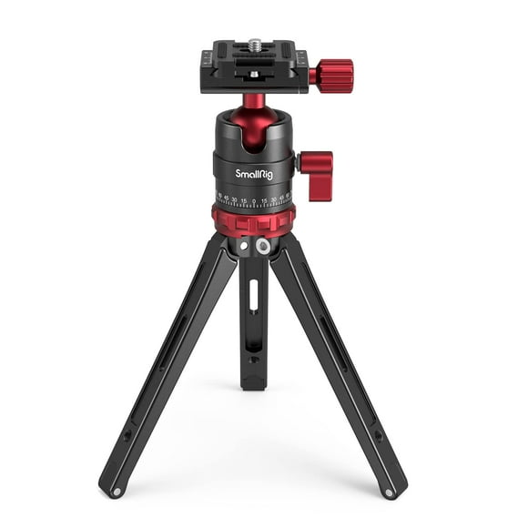 Trípode SmallRig para iPhone, minitrípode de escritorio, aleación de aluminio de 20 pulgadas/50 cm c