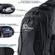 thumbnail image 4 of Mochila Grande SQbags Midnite Uso Rudo, 4 of 7