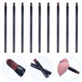 thumbnail image 1 of TEHAUX 50Pcs Black Lipstick Brush Set with Flexible Tips for Professional and Home Use, 1 of 4