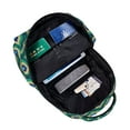 thumbnail image 3 of Uemuo Peacock'S Tail Printed Student Durable Water-resistant Backpack,Travel Backpack,Outdoor Activities Backpack, Laptop Backpack, Multi-compartment Backpack, 3 of 5