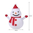 thumbnail image 3 of Muñeco de nieve de Navidad/pingüino/lámpara LED LED IP65 Partido de Navidad impermeable Luz decorativa plegable fácil de ensamblaje decoración de invierno, 3 of 9