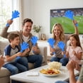 thumbnail image 6 of BlinkLLX Jumbo Hand Clappers Noise Makers for Sporting Events, 4 Pieces, 11 Inch, Blue, 6 of 6