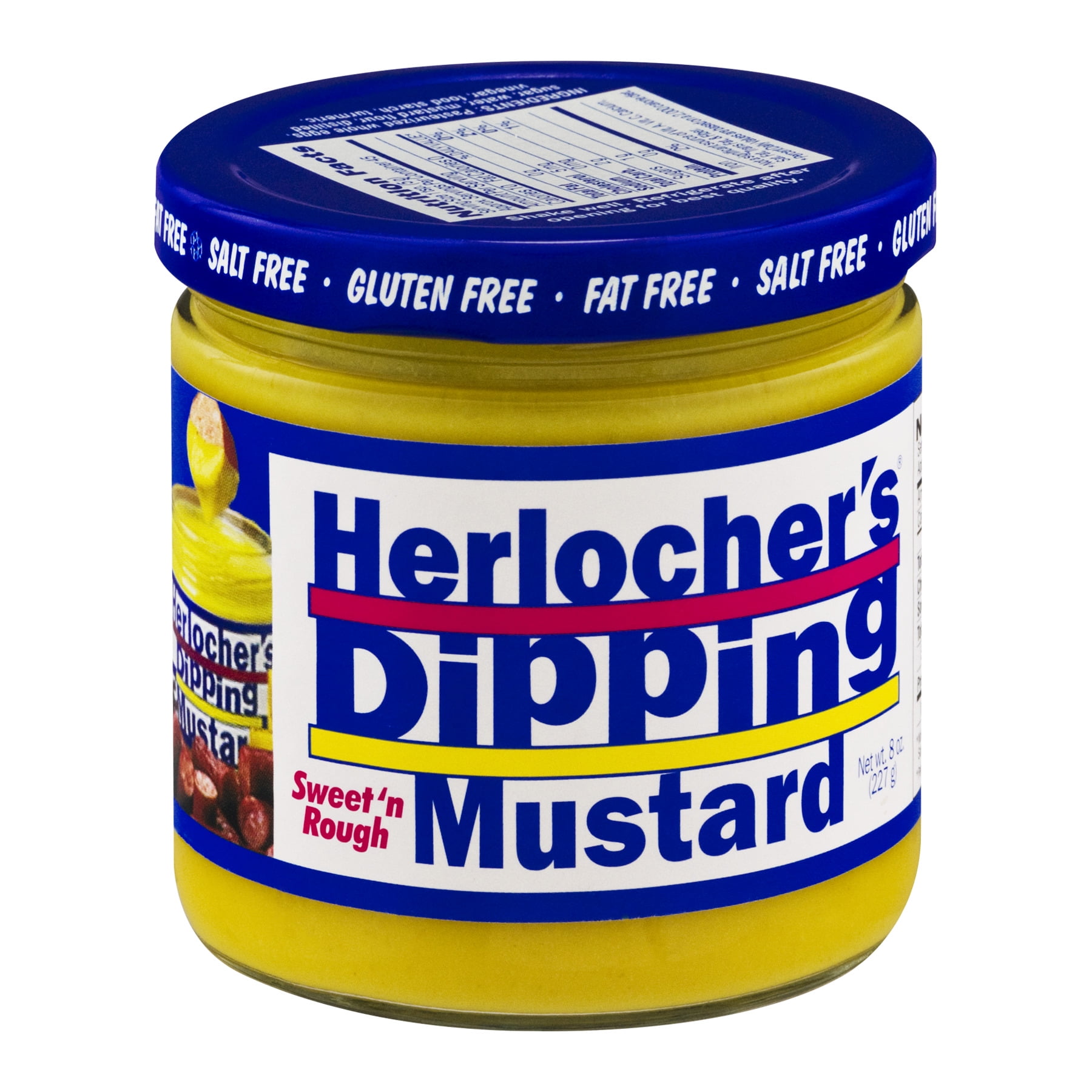 Herlocher Foods Herlochers Mustard, 8 oz