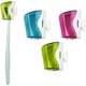 thumbnail image 1 of Fundas para cabezales de cepillos de dientes con ventosa, funda antipolvo para cepillos de dientes, gran funda protectora para viajes en casa, exteriores y acampadas (paquete de 3), 1 of 5