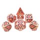 thumbnail image 3 of Juego de dados poliédricos perfke Juego de 7 dados de varios lados en forma de corazón D8 D10 D12 D20 para Juego de mesa Estilo 8, 3 of 8