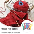 thumbnail image 3 of SHISUYAN 40Pcs Large Yarn Bobbins Spool Thread Knitting Sewing Crochet Weave Winder Tool, 3 of 7