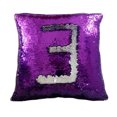 thumbnail image 5 of Housses de Coussin Vierges 16Inx16 Po Réversibles à Paillettes Magiques (Rouge & Noir), 5 of 5