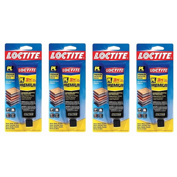 Loctite PL Premium Polyurethane Construction Adhesive 4-Ounce Tube 1451588 Fur k