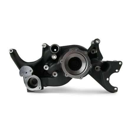 Holley 97-224 LS COOLING MANIFOLD BLACK-A/C Delete