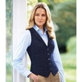 thumbnail image 1 of Brook Taverner - Chaleco uniforme Nashville para chica mujer (Cuadros Marinos) Brook Taverner UTPC3396_navycheck, 1 of 2