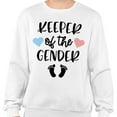 thumbnail image 2 of Keeper of the Gender Sweatshirt Unisex Medium White, 2 of 5