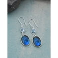 thumbnail image 3 of Yo Treasure Women Blue Topaz Labradorite Earring 925 Silver Gifts for Her, 3 of 7
