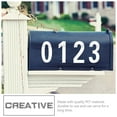 thumbnail image 3 of 2pcs Self Adhesive Number Stickers Reflective Decals Mailbox Number Stickers, 3 of 8