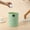 Green, variant on RXMEKW Living Room Storage Desktop Trash Can Storage Barrel Home Living Room High Value Dormitory Office Mini Cute