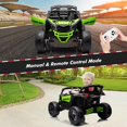 thumbnail image 7 of TROPOW Kids Cars Electric Ride On,Ride On UTV Car, Battery Powered Licensed Can-Am Kids Car, Electric Off-Road UTV Car with Remote Control, 2 Motors, Led Lights, Music, LED Lights,Green, 7 of 7