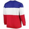 thumbnail image 3 of Men's Royal/Red Chicago Cubs Big & Tall Pullover Sweatshirt, 3 of 3