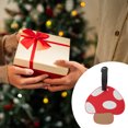 thumbnail image 4 of Unique Bargains 1 Pc Mushroom Luggage Tag for Travelling Red Soft Rubber, 4 of 5