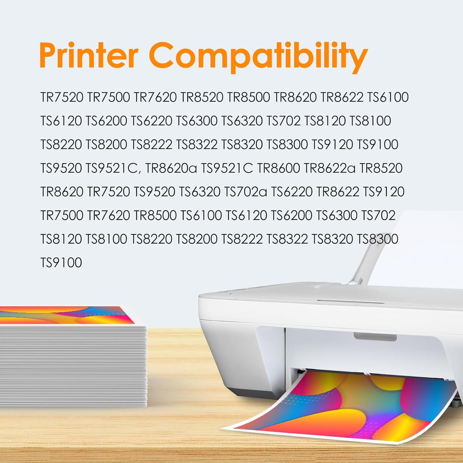 PGI-280XXL CLI-281XXL for Canon 280 281 Ink Cartridges for Canon TR8620A Ink Cartridges PIXMA TR8620 TR8520 TR8600 TS6120 TS9521C Printer(10-Pack, PGBK, Black, Cyan, Magenta, Yellow)