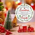 thumbnail image 3 of Holloyiver Christmas Ornaments Gifts for Coworkers, Funny Friendship Gift Men Women Coworker, Appreciation Work Bestie Friends Colleague Ornaments Xmas Tree Decorations, 3 of 9