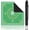 Green01, variant on Blue Mahjong Mat for Table, 31.5*31.5in Anti Slip American Mahjong Table Cloth, Noise Reduction, Neoprene Mah jongg Mat with Carrying Bag & 3 Dices, Mahjong Accessories Gift for Board Tile Games Mats