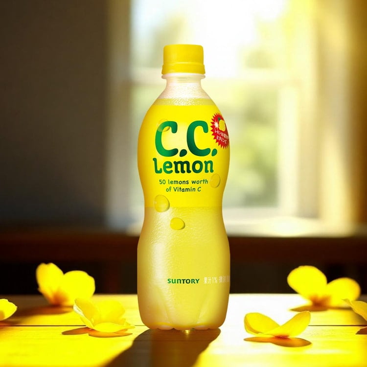 C.C. Lemon Suntory Japan Lemon Softdrink - Walmart.com