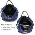 thumbnail image 5 of MKP Women Nylon Water Resistant Backpack Purse Convertible Large Ladies Designer Rucksack Travel Shoulder Bags Handbag Wristlet, 5 of 9