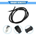 thumbnail image 4 of Battery Cable, 2 AWG Gauge 180cm 5/16" Battery Wire Universal for Car Truck RV Durable Copper Black, 4 of 6