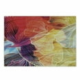 thumbnail image 1 of Retro Cutting Board, Abstract Watercolor Art Elements Natural Waved Creative Composition, Decorative Tempered Glass Cutting and Serving Board, Small Size, Multicolor, by Ambesonne, 1 of 1