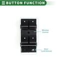 thumbnail image 3 of Interruptor de Ventana Eléctrica Unique Bargains para GMC Sierra 1500 Sierra 2500 Sierra 3500 No.20945224, 3 of 7