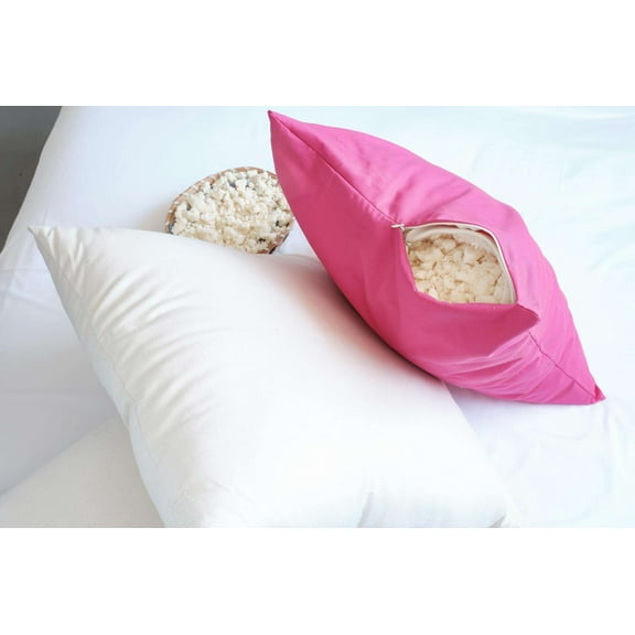 Shredded Latex Decorative 18x18 Pillow w/zip