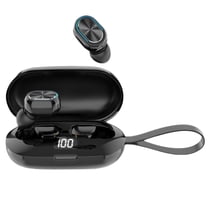 Cheap Active Noise Cancelling Wireless Earbuds, Reduce Noise by Up to 95%, 140H Playtime, IPX6 Waterproof, Deeper Bass, 4 ENC Mics, Comfortable Fit, Bluetooth 5.3 Ear Buds - Bowie MA10