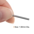 thumbnail image 2 of 2 Packs Steel Pin Gage 1.90mm Diameter Class X Tolerance 0.001mm Plug Gage Pins, 2 of 5
