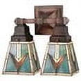 thumbnail image 2 of 12"W Valencia Mission 2 LT Wall Sconce, 2 of 2