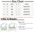 thumbnail image 3 of REORIAFEE Push up Sports Bras for Women Wireless Lace Trim Daily Bra for Older People Bras V Neck Comfy Corset Bra Adjustable Straps Lightly Lined Classic Seamless Brassiere Anti-Sagging Bra, 3 of 5