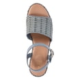 thumbnail image 4 of Time and Tru Women's Woven Wedge Heel Sandals, 4 of 6