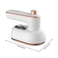 thumbnail image 2 of Portable Steam Iron - QINGQUE - Mini Ironing Machine - 33W - 50ml - Non-slip, 2 of 4