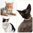 thumbnail image 2 of Dog Chain Diamond Cuban Collar Walking Metal Chain Collar with Design Secure Buckle  Pet Cat Cuban Collar Jewelry Accessories LZ, 2 of 6