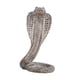 thumbnail image 4 of Estatua de serpiente, figura de resina coleccionable, decorativa, escultura de serpiente, figura de juguete de serpiente para estante de escritorio Marrón, 4 of 8