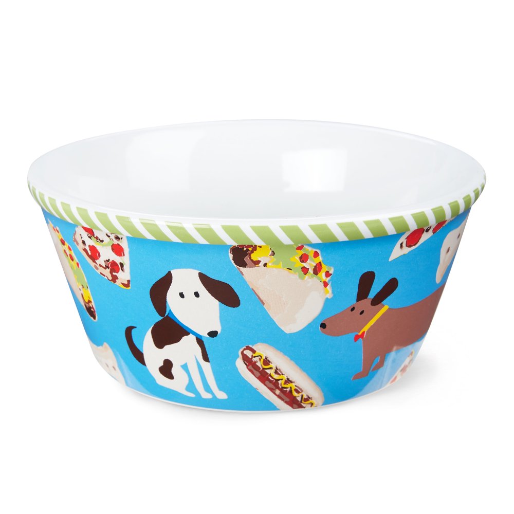 Vibrant Life Ceramic Dog's Life Pet Bowl, Junk Food, Small - Walmart